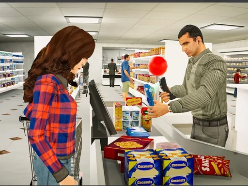 Alışveriş Merkezi Kızı: Süpermarket Macerası 3D!
