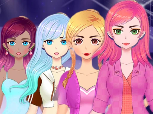Anime Kız Giydirme ve Makyaj Macerası!