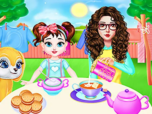 Anne ve Taylor Çamaşır Yıkıyor: Tertemiz Bir Eğlence!