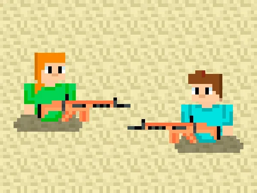 BlockGunner: Piksel Savaşları!