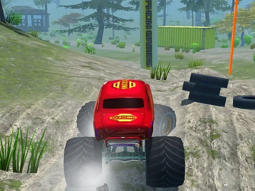 Canavar Kamyon Offroad Yarışı: Tozu Dumana Kat!