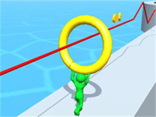 Çember Macerası 3D: Döndür, Zıpla, Kazan!