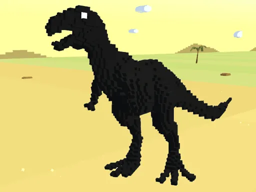 Dino T-Rex 3D: Koş Koş Koş!