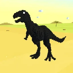 Dinozor T-Rex 3D Koşusu: Kaçış Başlıyor!