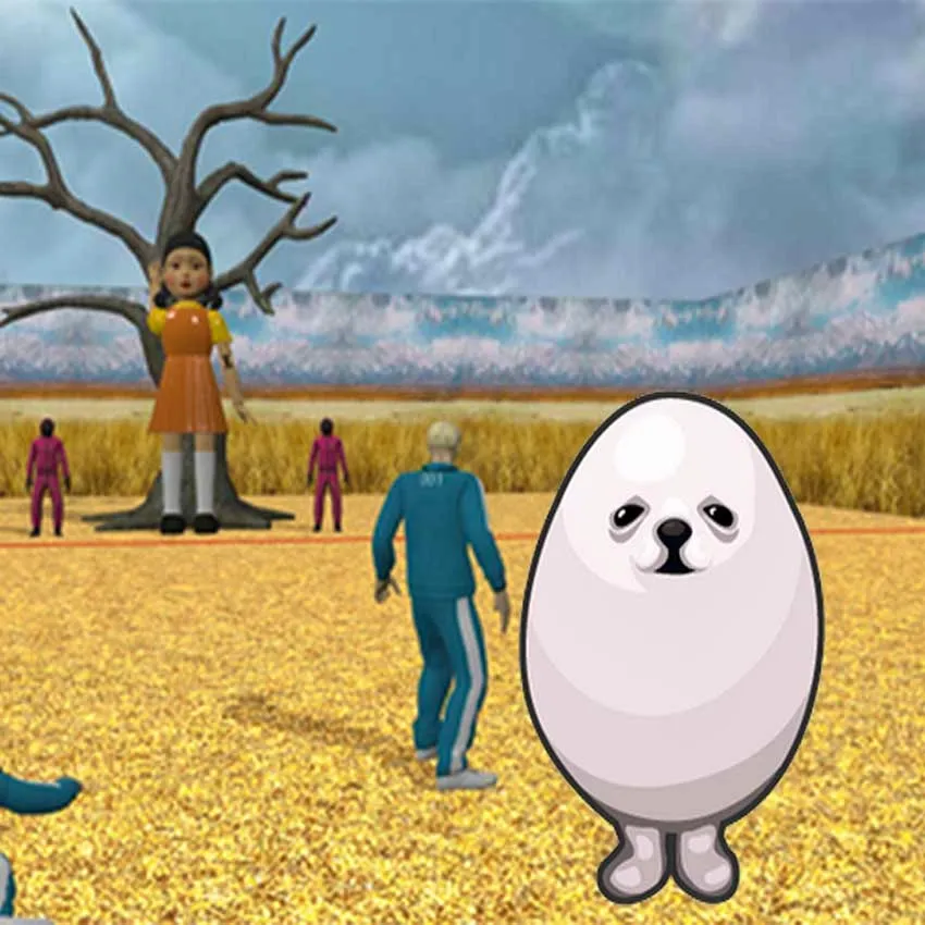 Eggdog: Kırmızı Işık Yeşil Işık - Hayatta Kalma Mücadelesi!