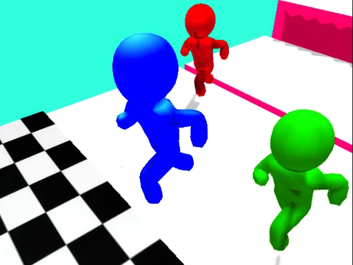 Epik Eğlence Yarışı 3D: Zafere Koş!