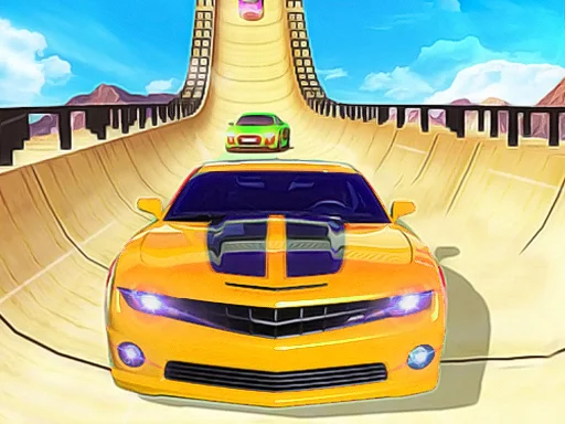 Formula Arabası Akrobasisi 3D: Mega Rampa Şov!