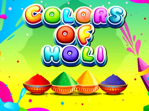 Holi'nin Renkleri: Boya Savaşı Başlıyor! 🎨
