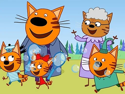 Kedi Ailesi: Eğitim Oyunları - Miyavlarla Öğren!