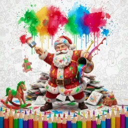 Kolay Noel Baba Boyama Sayfaları: Yaratıcılığını Konuştur!
