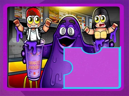 Mor Sürpriz Bulmacası: Grimace Shake!