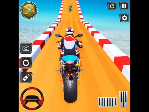 Moto Akrobasi Yarışı: Motorunla Şov Yap!