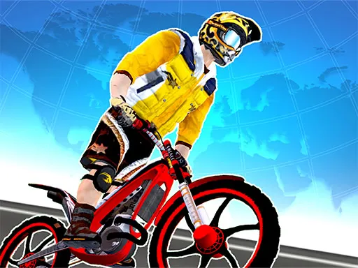 Motorlu Çılgınlık: Trial Bike Yarış Arenası!