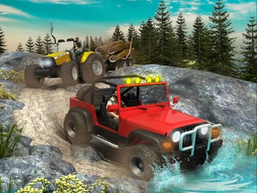 Offroad Canavarı 4x4: Toz Duman Deme!