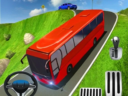 Offroad Otobüs Simülatörü 3D: Toz Duman Demeden!