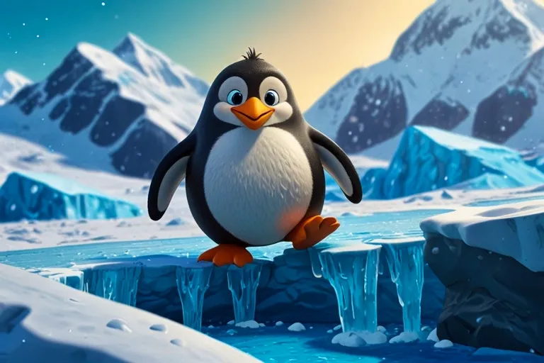 Penguen Kaydırağı: Madeni Para Kapışması! 🐧💰