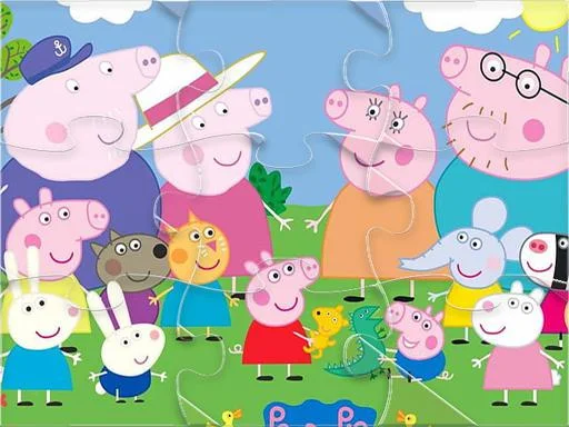Peppa Pig Yapboz Şöleni: Online Eğlence!