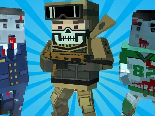 Pikselli Arena: Blocky Vuruş Zamanı!
