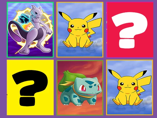 Pokemon Eşini Bul: Hafızanı Test Et!