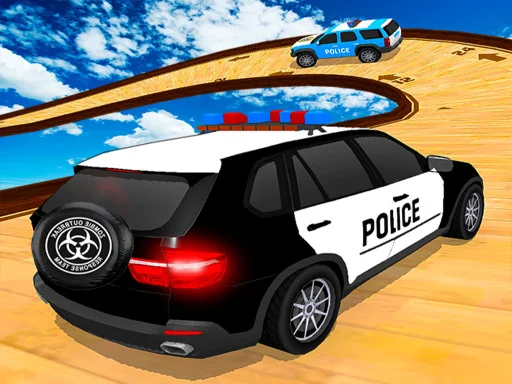Polis Prado Araba Dublör Rampası: 3D Yarış Şöleni!