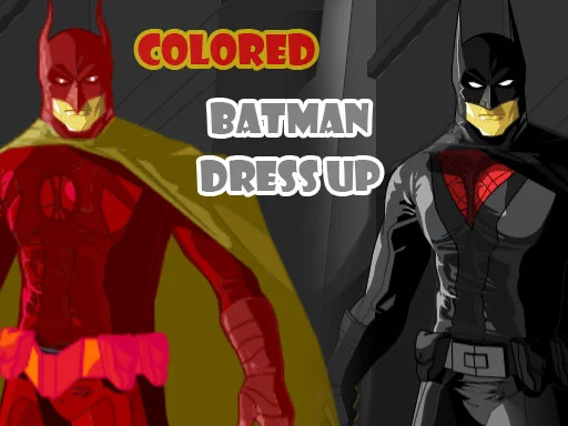 Renkli Batman'ı Giydir: Gotham'ı Tarzınla Kurtar!