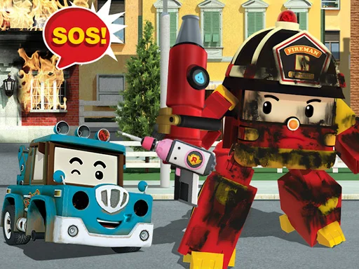 Robot Araba Acil Kurtarma 2: Metal Fırtınası!