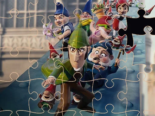 Sherlock Gnomes Yapbozu: Dedektiflik Zamanı!