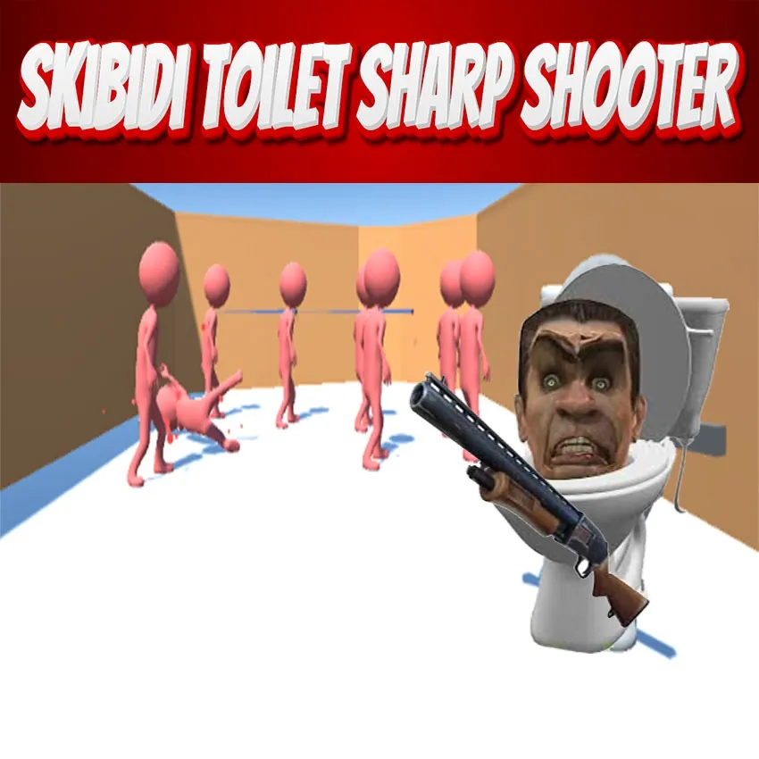 Skibidi Toilet Nişancı: Tuvalet Canavarlarına Ateş Aç!