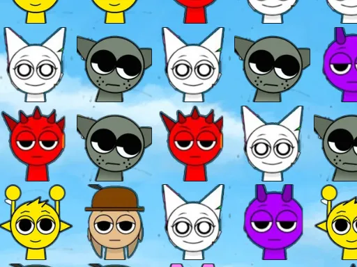 Sprunki Eşleştirme: Renk Cümbüşüne Dal!