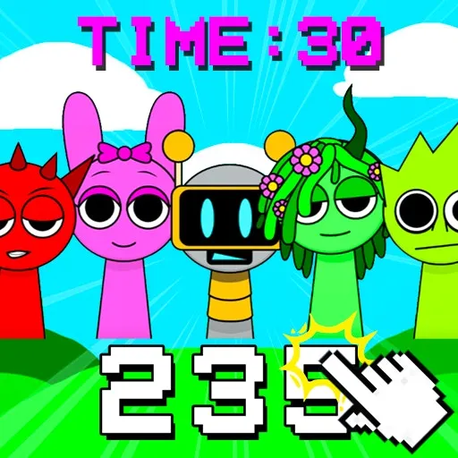 Sprunki Tıklama Manyağı: Tıkla, Tıkla, Coş!