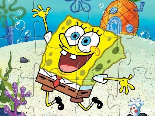 Sünger Bob Yapboz Şöleni: Bikini Bottom'u Tamamla! 🧽🧩