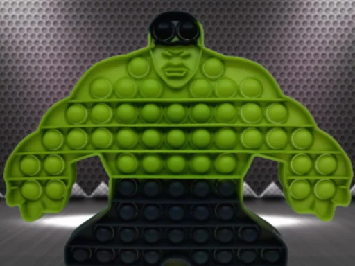 Süper Kahraman Pop It Yapbozu: Patlatmaya Doyamazsın!