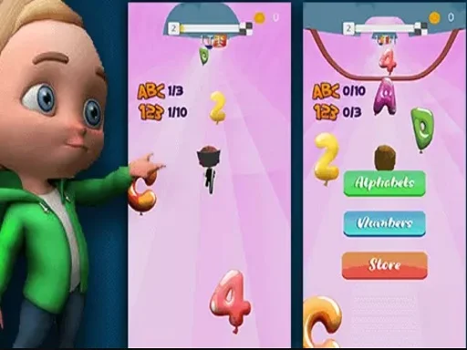 Turbo Alfabe Yarışı: Gaza Bas!