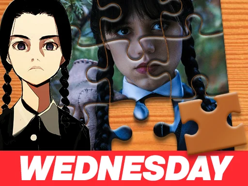 Wednesday Addams Yapboz Çılgınlığı!