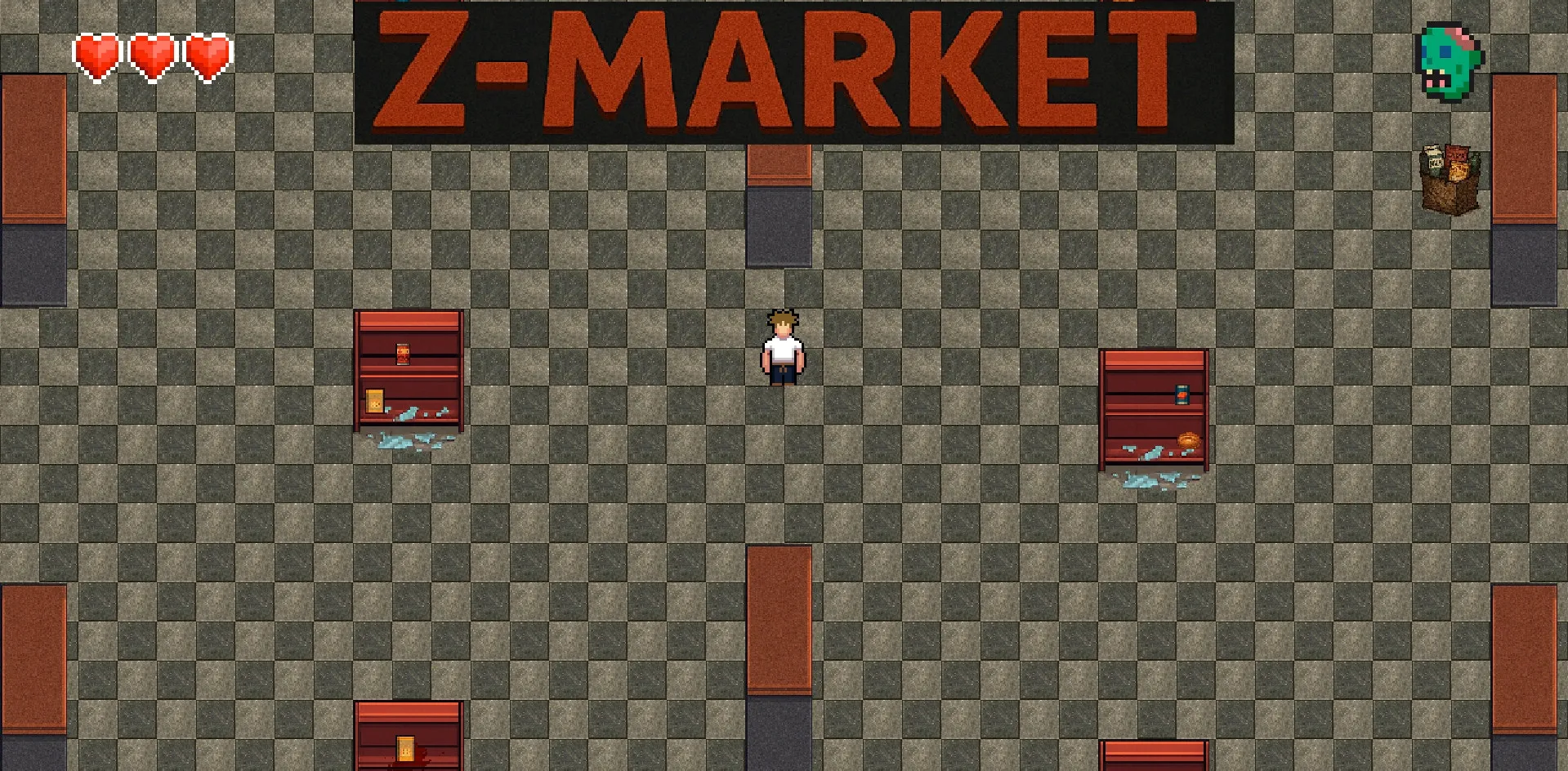 Zombi Market: Alışveriş Kaosu!